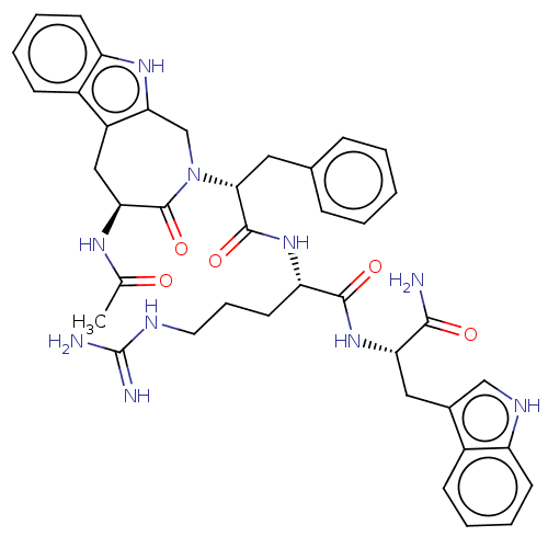 Chemical structure of BindingDB Monomer ID 50080874