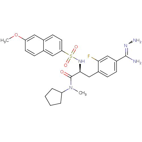 Chemical structure of BindingDB Monomer ID 50080885