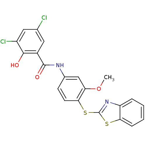 Chemical structure of BindingDB Monomer ID 50080952
