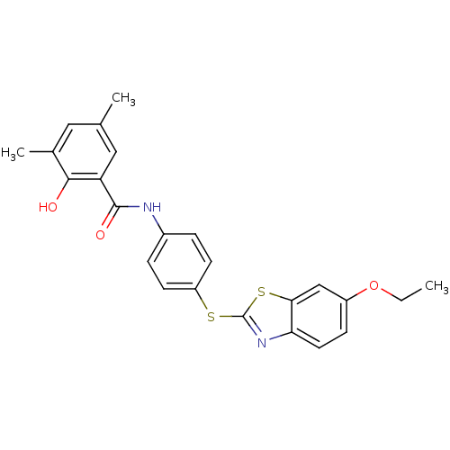 Chemical structure of BindingDB Monomer ID 50080953