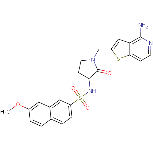 Chemical structure of BindingDB Monomer ID 50081004