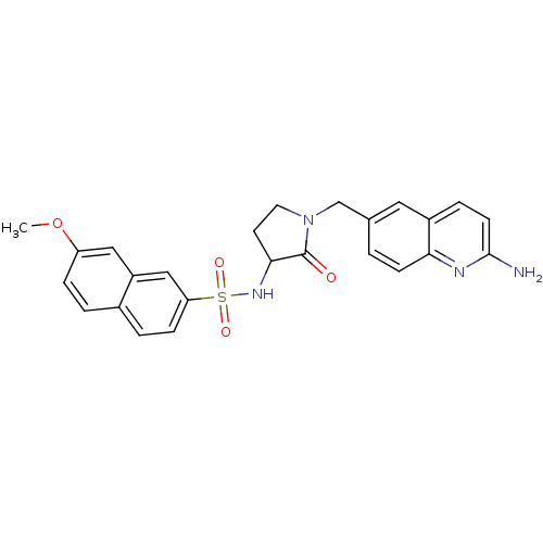 Chemical structure of BindingDB Monomer ID 50081005