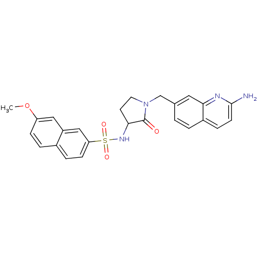 Chemical structure of BindingDB Monomer ID 50081007