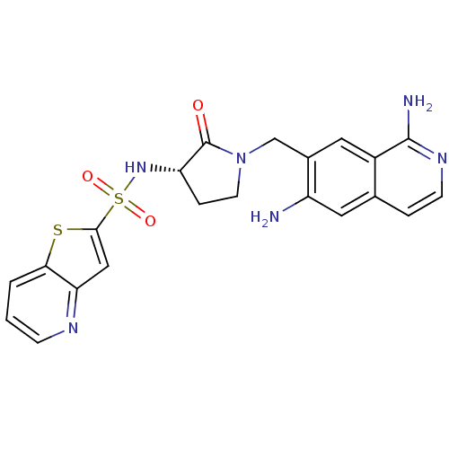 Chemical structure of BindingDB Monomer ID 50081009