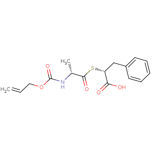 Chemical structure of BindingDB Monomer ID 50081030