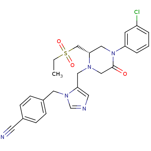 Chemical structure of BindingDB Monomer ID 50081215
