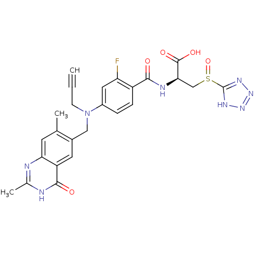 Chemical structure of BindingDB Monomer ID 50081261