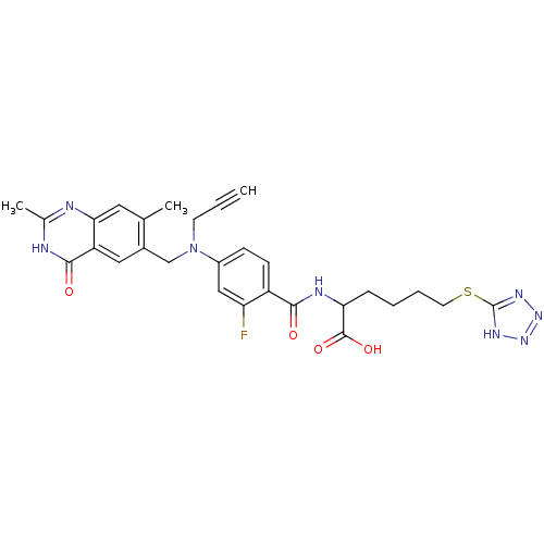 Chemical structure of BindingDB Monomer ID 50081262