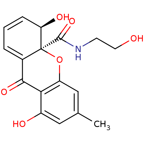 Chemical structure of BindingDB Monomer ID 50081428
