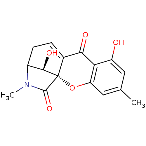Chemical structure of BindingDB Monomer ID 50081431