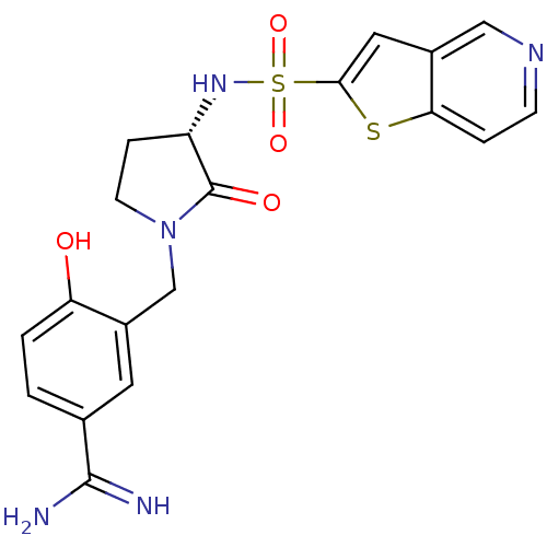 Chemical structure of BindingDB Monomer ID 50081517