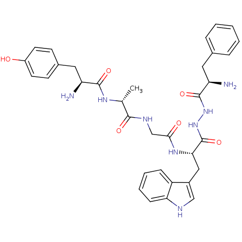 Chemical structure of BindingDB Monomer ID 50081524
