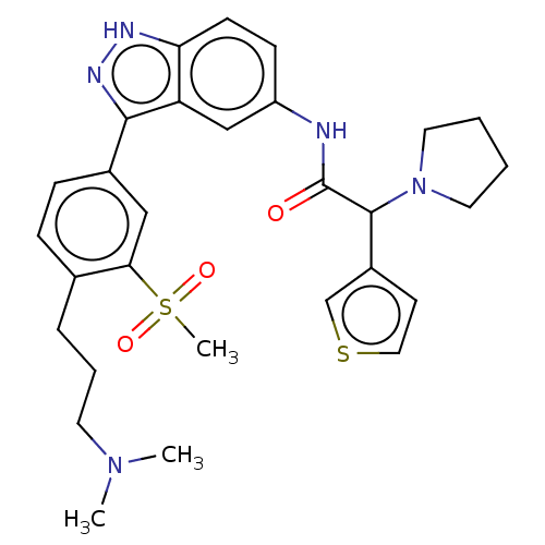 Chemical structure of BindingDB Monomer ID 50081541