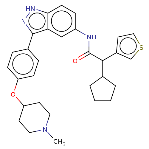 Chemical structure of BindingDB Monomer ID 50081555
