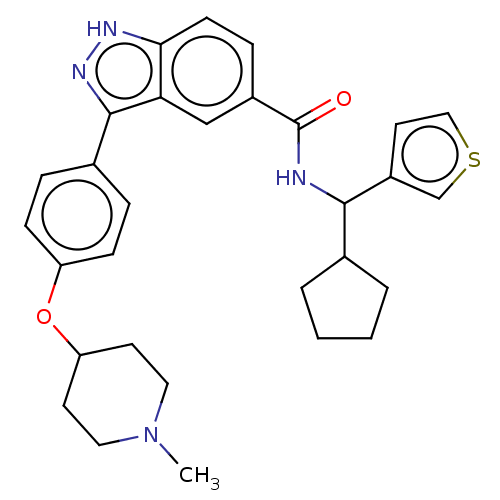 Chemical structure of BindingDB Monomer ID 50081556