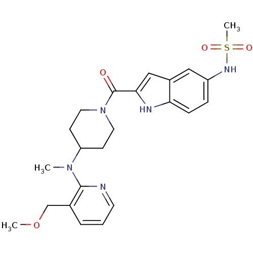 Chemical structure of BindingDB Monomer ID 50081624