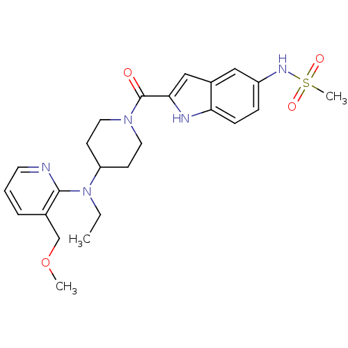 Chemical structure of BindingDB Monomer ID 50081625