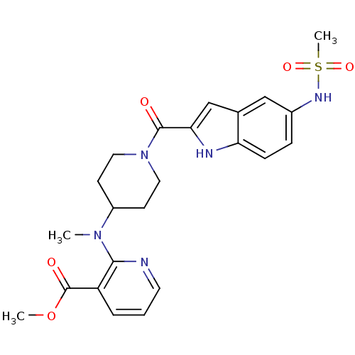 Chemical structure of BindingDB Monomer ID 50081629