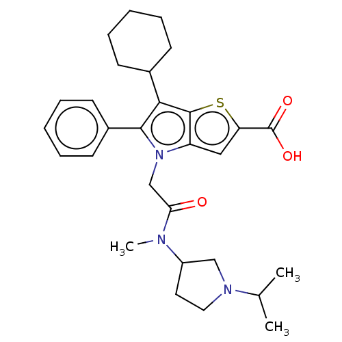 Chemical structure of BindingDB Monomer ID 50081634