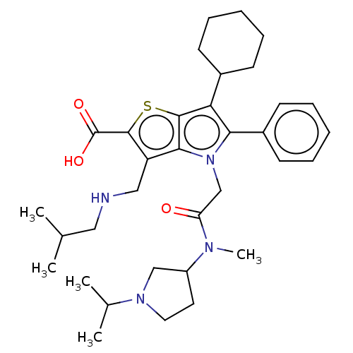Chemical structure of BindingDB Monomer ID 50081636