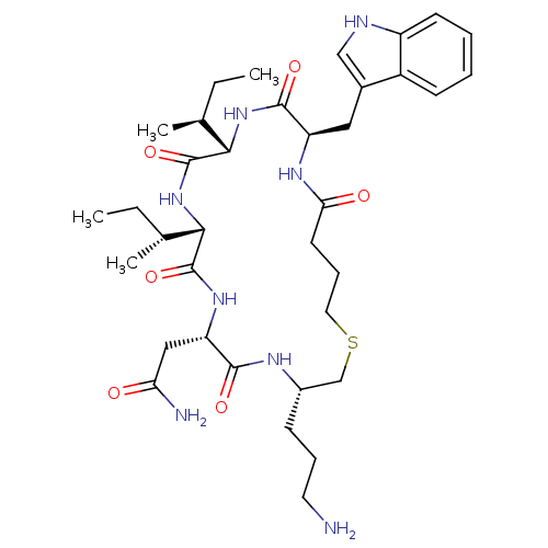 Chemical structure of BindingDB Monomer ID 50081738