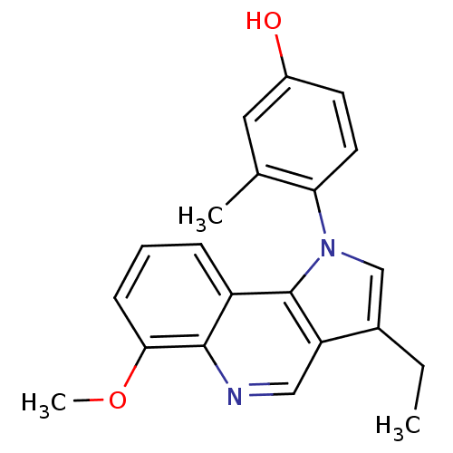 Chemical structure of BindingDB Monomer ID 50081755