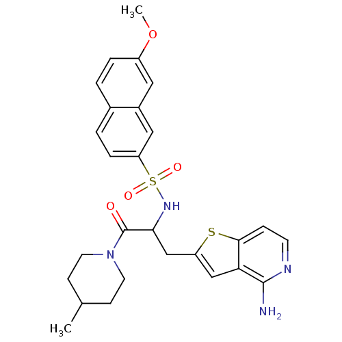 Chemical structure of BindingDB Monomer ID 50081812