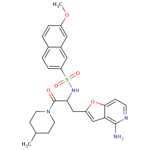 Chemical structure of BindingDB Monomer ID 50081813