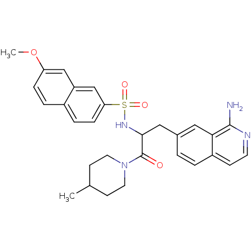Chemical structure of BindingDB Monomer ID 50081814