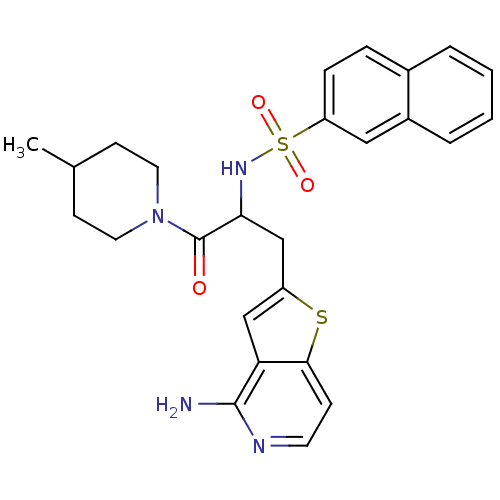 Chemical structure of BindingDB Monomer ID 50081816
