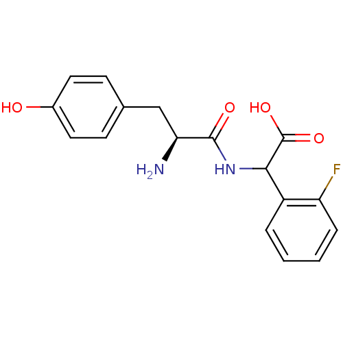 Chemical structure of BindingDB Monomer ID 50081836