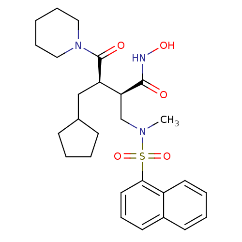 Chemical structure of BindingDB Monomer ID 50081852