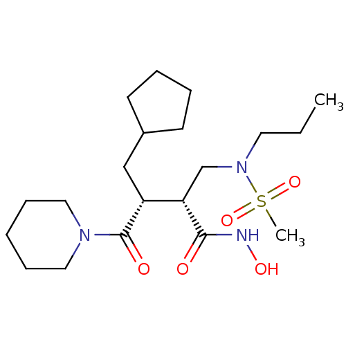Chemical structure of BindingDB Monomer ID 50081854