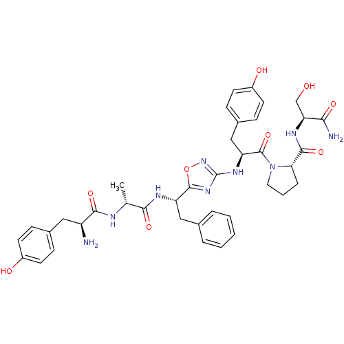 Chemical structure of BindingDB Monomer ID 50081924
