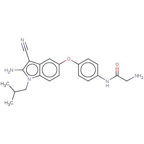 Chemical structure of BindingDB Monomer ID 50082134