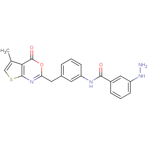 Chemical structure of BindingDB Monomer ID 50082141