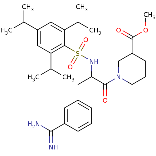 Chemical structure of BindingDB Monomer ID 50082174