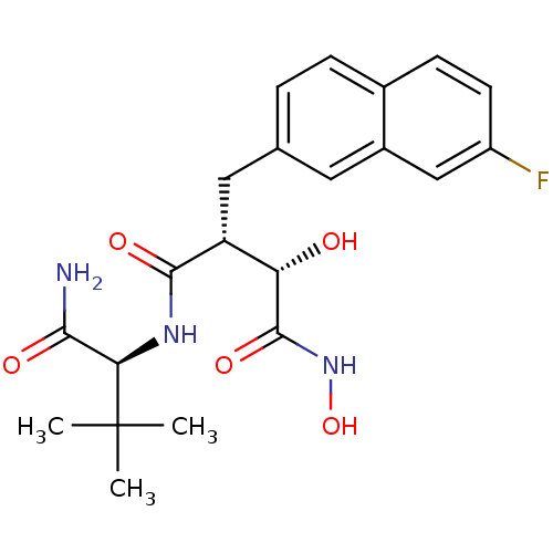 Chemical structure of BindingDB Monomer ID 50082221