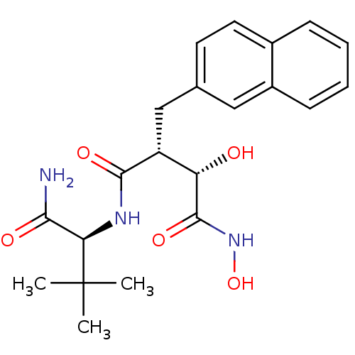 Chemical structure of BindingDB Monomer ID 50082226