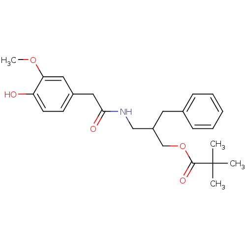 Chemical structure of BindingDB Monomer ID 50082239