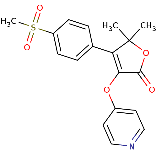 Chemical structure of BindingDB Monomer ID 50082374