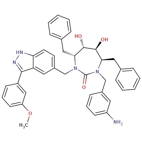 Chemical structure of BindingDB Monomer ID 50082396