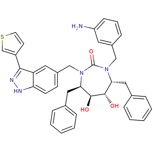 Chemical structure of BindingDB Monomer ID 50082397