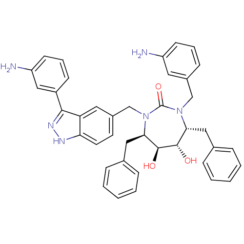 Chemical structure of BindingDB Monomer ID 50082400