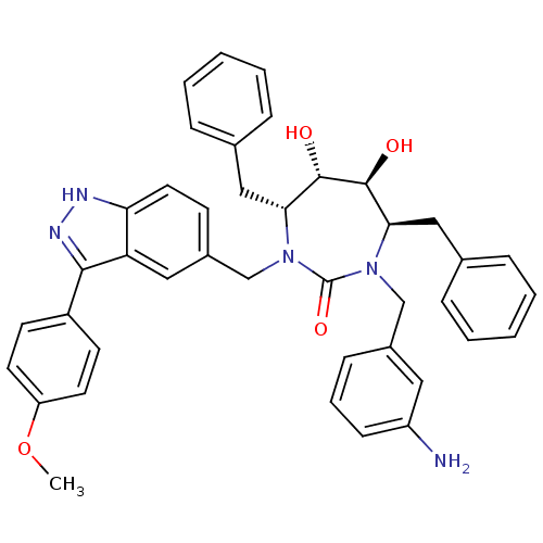 Chemical structure of BindingDB Monomer ID 50082402