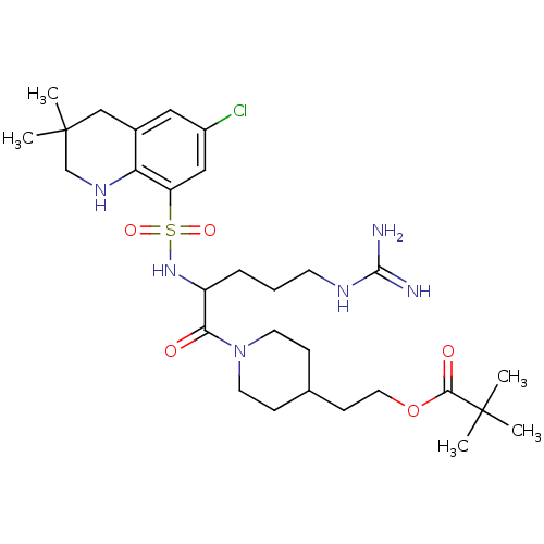 Chemical structure of BindingDB Monomer ID 50082597