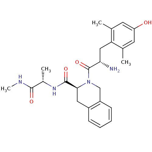Chemical structure of BindingDB Monomer ID 50083154
