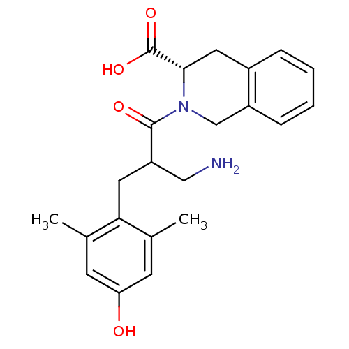 Chemical structure of BindingDB Monomer ID 50083170