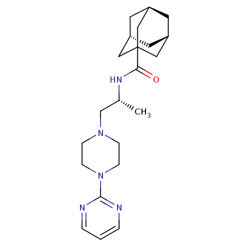 Chemical structure of BindingDB Monomer ID 50083291
