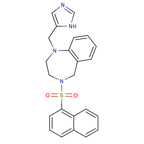 Chemical structure of BindingDB Monomer ID 50083422